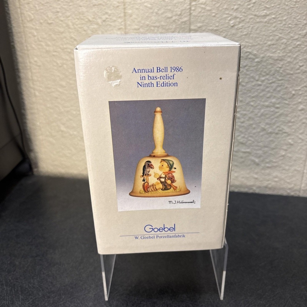 Mj Hummel~Goebel Annual Bell 1986~9th edition~W. Germany~IOB